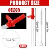 3pcs Replacement Straws with Bite Valve for Zak Designs Kelso Kids 15oz, Reusable BPA Free Straw Cup Accessories with Zak Designs Brush 3pcs Gaskets for Water Bottles view 2