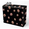 Custom Christmas Name Wrapping Paper Multi Men Face Customized Recycled Gift Wrapping Paper for Daughter Son Wrap Paper on Christmas view 1