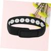 LALAFINA 3sets Comfortable Massage Bands Acupuncture Straps for Headache Relief and Enhanced Circulation and Material for Daily Use Black view 2