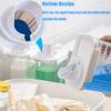[2 Pack] Laundry Detergent Dispenser for Laundry Room Organization and Storage,2000ml Laundry Soap DispenserLiquid Laundry Detergent Dispenser with 4 Removable Labels, BPA Free & Pet Plastic, Clear view 3