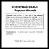 Christmas Coal Gourmet Popcorn Kernels - Fun and Unique X-Mas Stocking Stuffer - Lump of Coal Black Popcorn Gift for Him from Dell Cove Spices, One Pound view 3