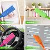 4 Pack 16-Inch Length Microfiber Dusters, Reusable and Washable, Soft Fibers with Strong Dust Adsorption Ability,Very Suitable for Home Cleaning, Office Cleaning, and car Cleaning view 4