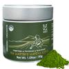 FKRO Organic Tea Master's Ceremonial Grade Japanese Matcha Green Tea Powder. 1st Harvest, Single Origin, Sugar-free. Flown in Fresh from Japan Every Month (30g/1.06oz) Tin view 1