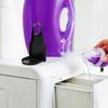 Healifty Laundry Drip Catcher Cup Holder with Drip Tray for Liquid Detergent and Fabric Softener Bottles Fits Most Measuring Cups Easy Installation 2-Pack view 4