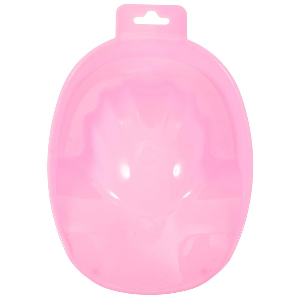 Rectangular Plastic Nail Care Bowl for Home Soaking and Removal