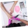 Rectangular Plastic Nail Care Bowl for Home Soaking and Removal view 2