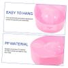 Rectangular Plastic Nail Care Bowl for Home Soaking and Removal view 3