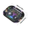 Rolling Trays Premium Metal Tray with Design - Perfect Size for Home Or Travel Accessories, Lifetree view 3