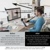 OPTOFENDY Progressive Multifocal Reading Glasses for Men Women, Anti Glare/Eyestrain Blue Light Blocking Computer Readers view 2