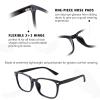 OPTOFENDY Progressive Multifocal Reading Glasses for Men Women, Anti Glare/Eyestrain Blue Light Blocking Computer Readers view 4