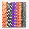 100 pcs Mixed Halloween Paper Straws Bulk, Black Orange Purple White Green Skull Bat Spider Pumpkin Ghost Cobweb Skeleton Party Drinking Straws Bulk, Kids Cute Juice Cake Pop Sticks (Halloween Fun) view 3