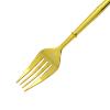 24 Gold 8-Inch Plastic Forks Heavyweight Disposable Cutlery - for Wedding Party Reception Catering Decorations Supplies view 1