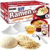 Ramen Kit DIY Japanese Fresh Ramen Noodles With Broth Chicken Flavor (makes 6 bowls) Ramen Gifts Cooking Kits For Adults view 1