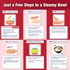 Ramen Kit DIY Japanese Fresh Ramen Noodles With Broth Chicken Flavor (makes 6 bowls) Ramen Gifts Cooking Kits For Adults view 3