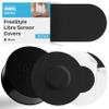 50 Pack Freestyle Libre 2 & 3 Sensor Covers  14-Day Waterproof CGM Adhesive Arm Patches  Flexible Overpatch for Continuous Glucose Monitor Protection - Black view 1