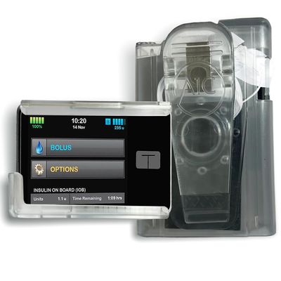 A1C 360 Rotating Pump Case for Tandem Tslim, t:Slim X2, t:Slim G4, Clear Insulin Pump Holder