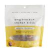 AMG Snacks Lemon Coconut Energy Bites | 4.3 oz, Pack of 6 (72 Bites Total) | Date and Nut Energy Snacks Protein Bars | Non GMO, Gluten Free, Vegan Protein Bites | Made with All Natural Ingredients view 1