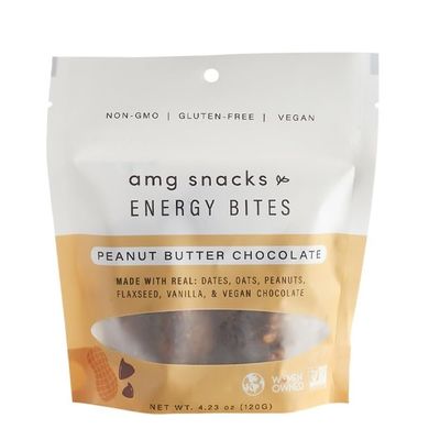 Peanut Butter Chocolate Energy Bites | 4.3 Ounces, Pack of 6 (72 Bites Total) | On-The-Go Date and Nut Energy Bites | Non GMO, Gluten Free, & Vegan Made with All Natural Ingredient