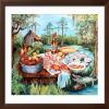 AllPosters Wall Art Print Louisiana Cajun Cooking on Brown Frame by Diane Millsap, 32x24 view 2