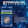Premium Murata CR2430 Lithium 3V Coin Cell - Japanese Engineered High Capacity Batteries (2 Pack) view 2