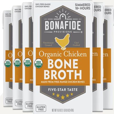 Bonafide Provisions Fresh Organic Chicken Bone Broth, 16.9oz - 6 Pack