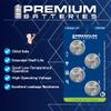 Premium CR2016 Lithium 3V Coin Cell - Japanese Engineered High Capacity Batteries (4 Pack) view 3