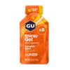 GU Energy Original Sports Nutrition Energy Gel, Vegan and Dairy-Free On-the-Go Energy for Any Workout, Pumpkin Spice, 8-Count view 1