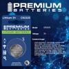 Premium Renata CR2325 Lithium 3V Coin Cell - Swiss Engineered High Capacity Batteries (2 Pack) view 2