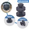 FAVOMOTO 2pcs Cup Handles for Tibetan Singing Bowl Lifting Tool for Easy Meditation Use Portable and Lightweight Accessories for Sound Bowls view 3
