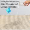 Breathable Washable Bed Protector Pad,Non-Slip Mattress Protector for Incontinence,Bed Wetting,Waterproof Reusable Comfortable Absorbent Pad,Incontinence Pad Bed Protector Sheet,80120cm,Blue view 2