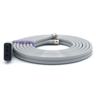 8.2FT NIBP Adapter Hose Compatible with GE Marquette, Dual Blood Pressure Tube with GE Connector and BP09 Connectors for BP Monitor and Cuff (Adult/Pediatric)
