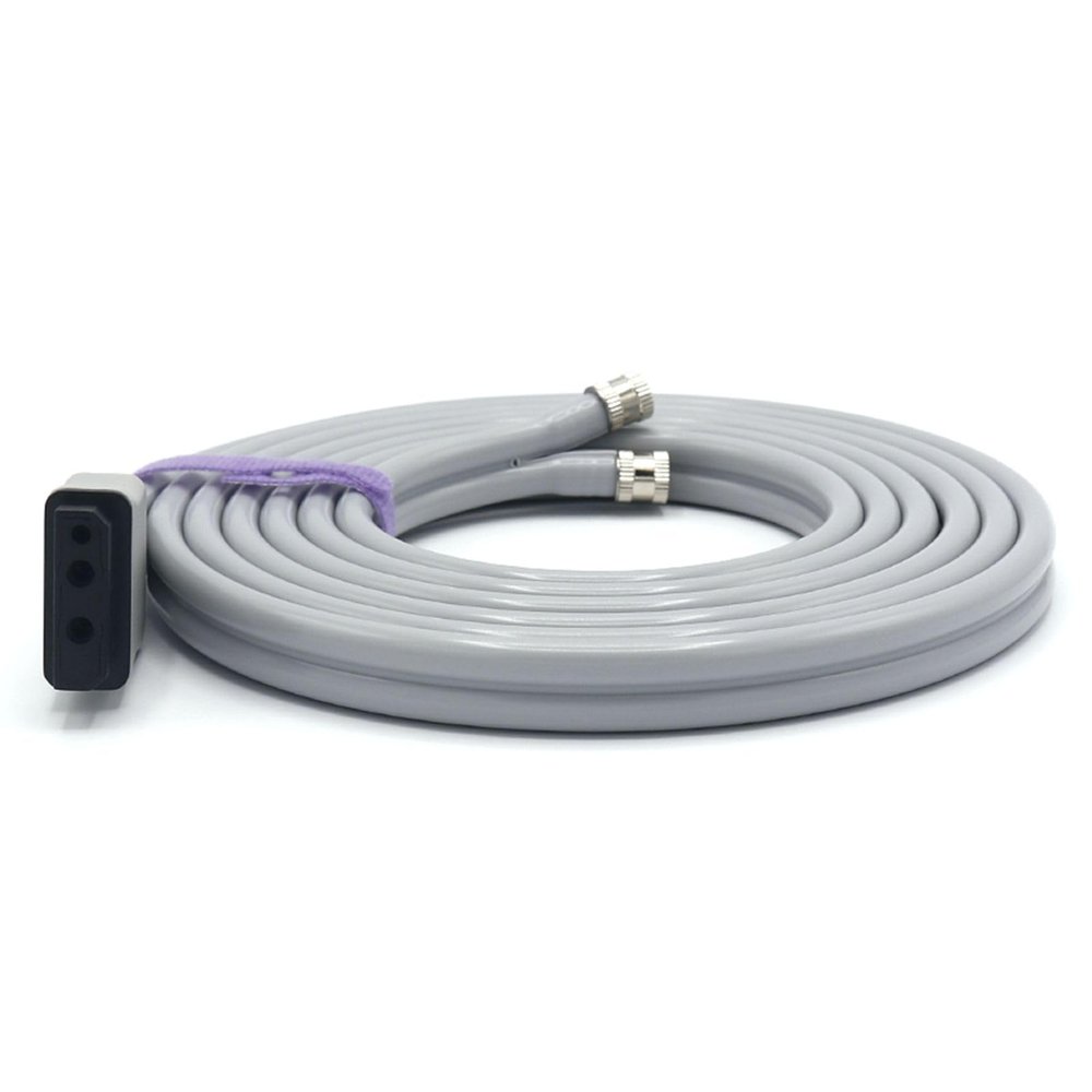 8.2FT NIBP Adapter Hose Compatible with GE Marquette, Dual Blood Pressure Tube with GE Connector and BP09 Connectors for BP Monitor and Cuff (Adult/Pediatric)