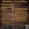 Lone Star Bourbon Flavored Beef Jerky - 1 Pound Resealable Bag - Hickory Smoked Handcrafted Flavor - High Protein Healthy Meat Snack view 2