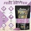 Irish Sea Moss Powder Purple, St. Lucia, 3 OZ-Natural Organic Wildcrafted St. Lucian Sea Moss Powder, Makes 120+ Fl Ounces of Gel view 2