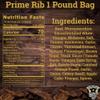 Lone Star Prime Rib Flavored Beef Jerky - 1 Pound Resealable Bag - Hickory Smoked Handcrafted Flavor - High Protein Healthy Meat Snack view 2