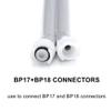 8.2FT NIBP Adapter Hose Compatible with GE Marquette, Dual Blood Pressure Tube with GE Connector and BP17 BP18 Connector for BP Monitor and Cuff (Adult/Pediatric) view 3