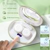 ANKUNABA Contact Lens Cleaner, Portable Ultrasonic Contact Lens Cleaning Machine with USB Charger, LED Timer Display & 5 Contacts Solution Cases Kit for Soft Hard Colored RGP Lenses (Avocado Green) view 4