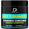 DEDICAD 4-in-1 Nattokinase 2000 Fu, Turmeric, Bromelain, Serrapeptase - Spike Protein Detox - Body Balance, Circulation Health & Immune System - 120 Capsules 4-Month Supply view 1