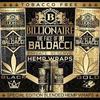 Billionaire - Natural Wraps - Baldacci Gold - Fruit of the Gods Flavor - 2 Wraps per Pack - 25 Pack - 50 Wraps total incl. Frugal Smoker Sticker view 3