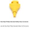 8.2FT NIBP Adapter Hose Compatible with PHphilips, Blood Pressure Tube with BP16 Connector and PHphilips Neonatal Connector for BP Monitor and Cuff (Neonate/Infant) view 3