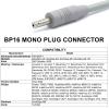 8.2FT NIBP Adapter Hose Compatible with PHphilips, Blood Pressure Tube with BP15 BP16 Connectors for BP Monitor and Cuff (Adult/Pediatric) view 2
