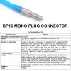 8.2FT NIBP Adapter Hose Compatible with PHphilips, Blood Pressure Tube with BP16 BP20 Connectors for BP Monitor and Cuff (Neonate/Infant) view 2