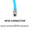 8.2FT NIBP Adapter Hose Compatible with PHphilips, Blood Pressure Tube with BP16 BP20 Connectors for BP Monitor and Cuff (Neonate/Infant) view 3