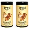 Amrita Naturals HridyaShakti Herbal Tea | Ayurvedic Blend with Cinnamon, Arjun Bark & Spices | Supports Daily Vitality, Relaxation & Wellness | Caffeine-Free Herbal Tea 250 gms (Pack of 2) view 1