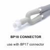 8.2FT NIBP Adapter Hose Compatible with Nihon Kohden, Dual Blood Pressure Tube with Dual Pin Angled Connector and BP18 Connector for BP Monitor and Cuff (Adult/Pediatric) view 3