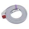 8.2FT NIBP Adapter Hose Compatible with Nihon Kohden, Dual Blood Pressure Tube with Dual Pin Angled Connector and BP18 Connector for BP Monitor and Cuff (Adult/Pediatric) view 4