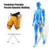 Rusopobe Disabled Walking Aids for Adults, Adjustable Bionic Body Power Walking Aids Lower Limb Rehabilitation Training for People with Limited Mobility(Black,Universal) view 2