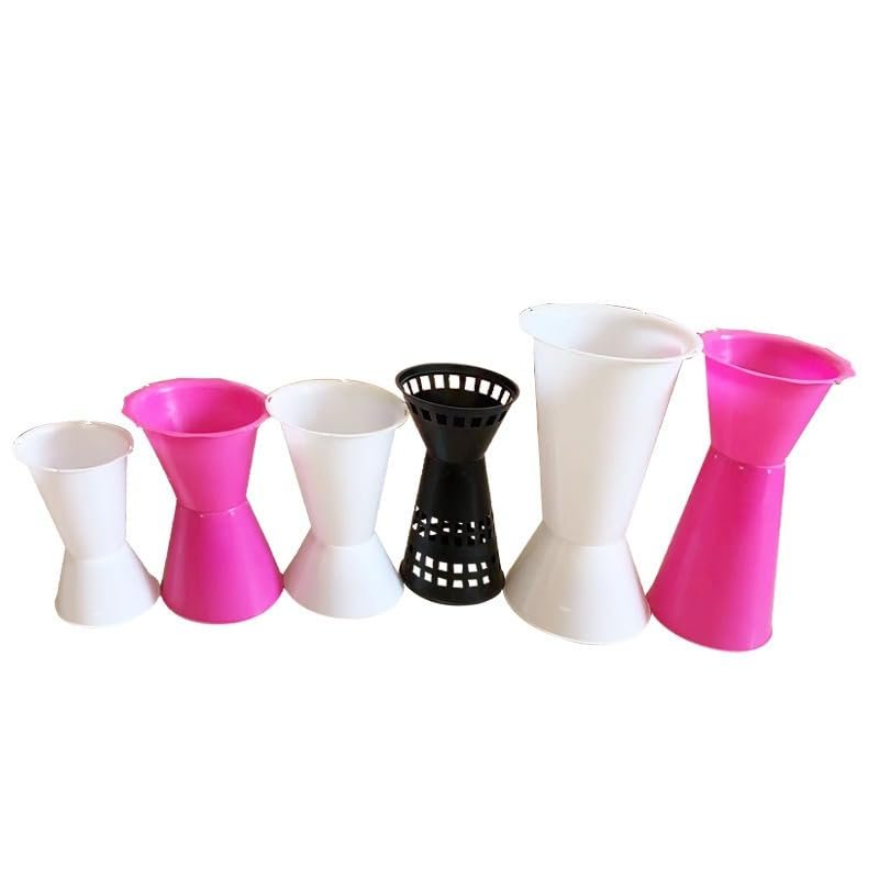 NURCIX Flower Wrapping Artifact: Flower Wrapping Bucket Holding Flower Bundle Inner Tank Large, Medium, Small Arrow Bucket Festival Flower Bundle Store Materials Flower Packaging