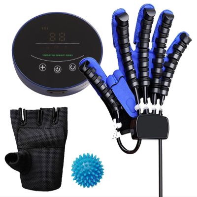 MFYDPP Finger Orthosis Electric Hand Function Equipment,Stroke Hemiplegia Rehabilitation Training Equipment,Dystonia Hemiplegia Finger Training(Size:M,Color:Right Hand)