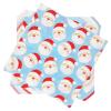 Jagrove 100 Count Christmas Paper Napkins 2 Ply Decorative Beverage Guest Luncheon Dinner Cocktail Napkins for Christmas Day Party Tableware Decoration, 6.5X6.5 Inches Folded view 1